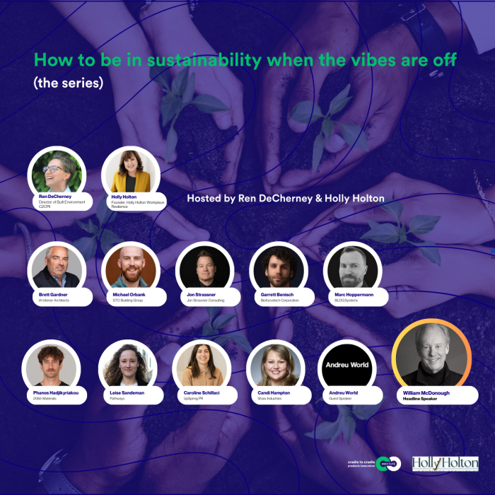 How to be in sustainability when the vibes are off: the series