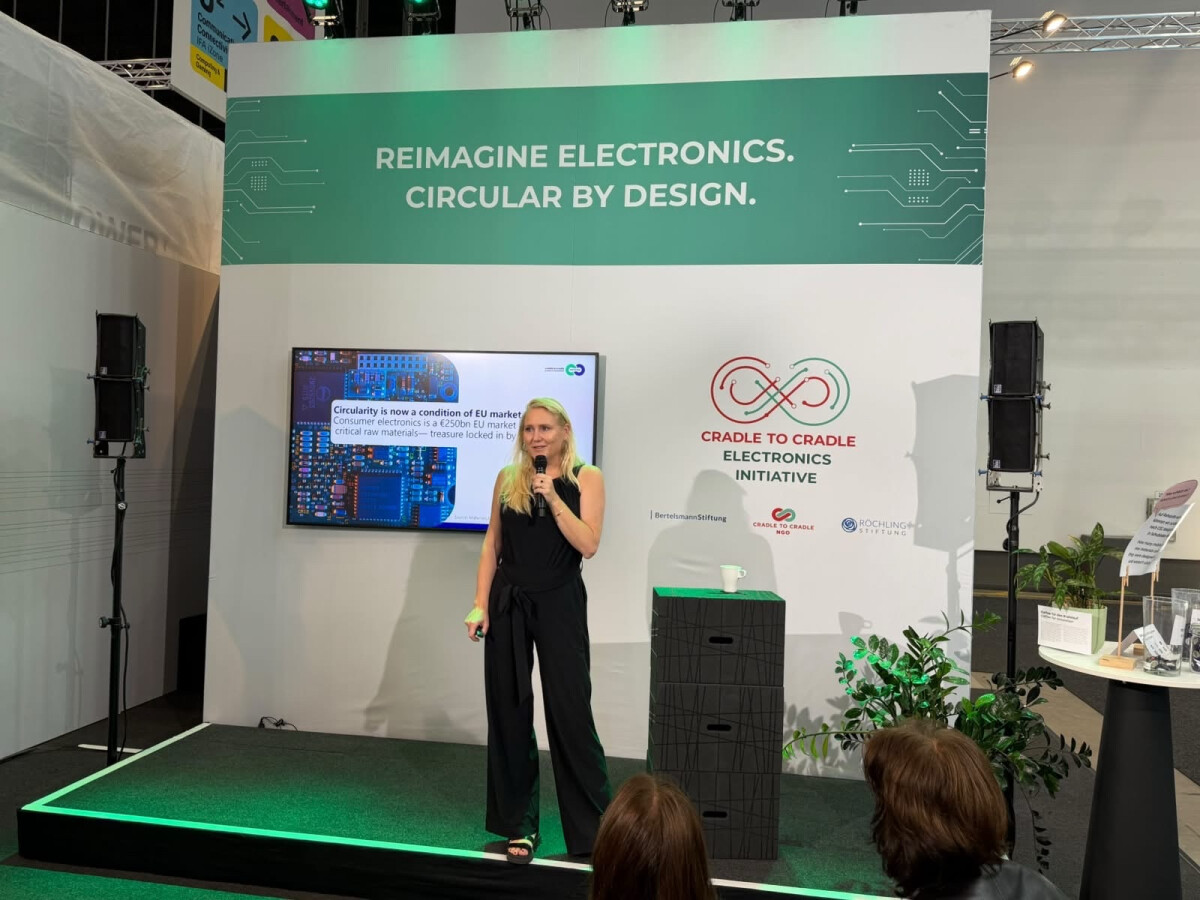Unlocking 1mln tonnes of valuable critical materials by design: Cradle to Cradle Certified® joins the C2C Electronics Initiative